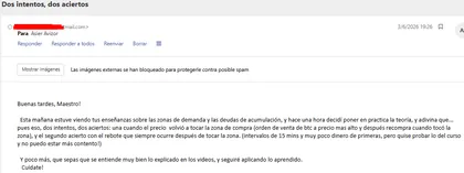 Email Dos intentos, dos aciertos: aplicó zonas de demanda y deudas de acumulación en gráficos de 15 minutos con poco dinero.